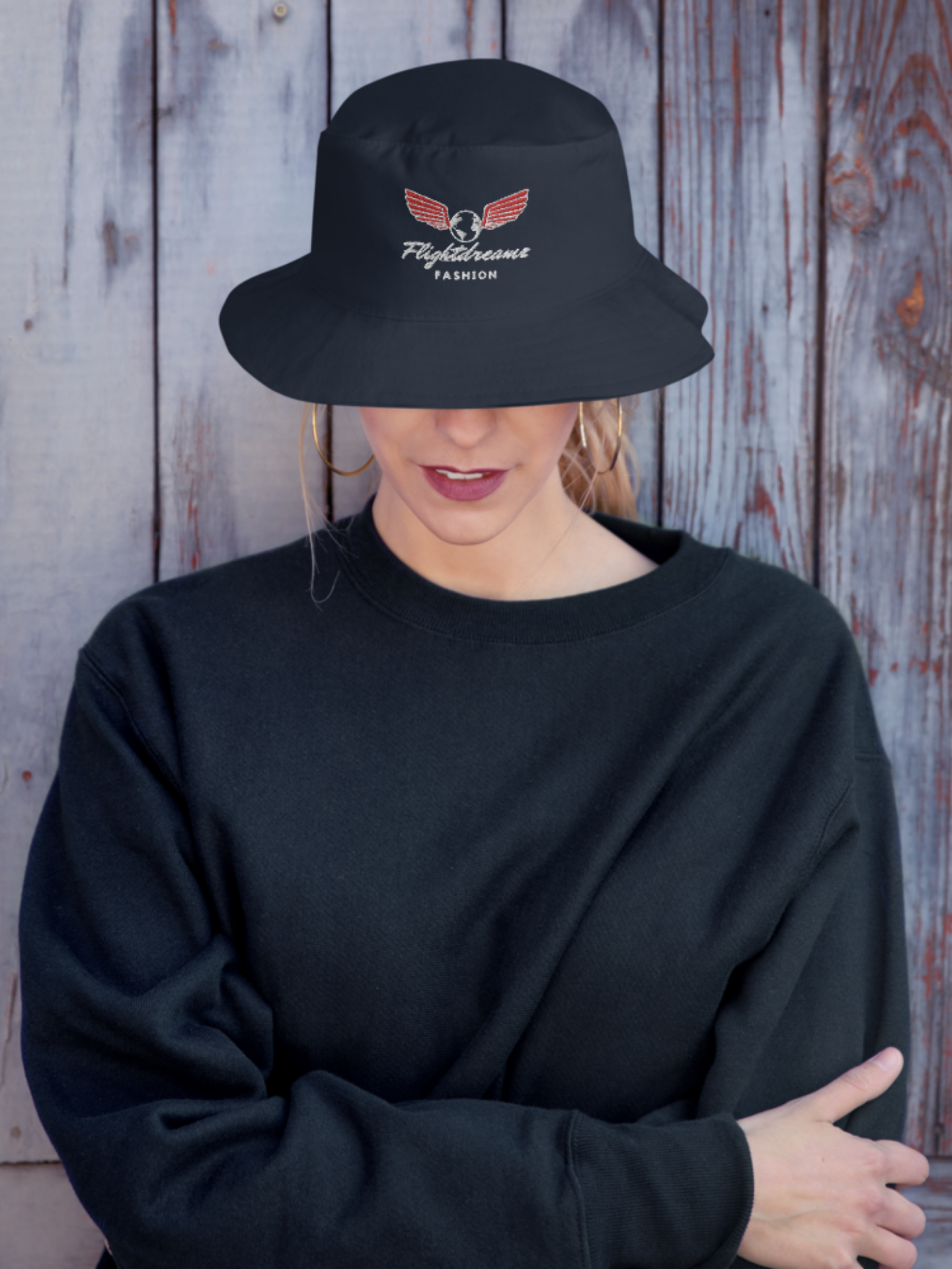 Unisex Winged Spirit Bucket Hat